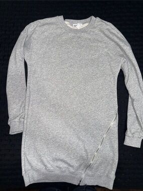 by the way. Light Gray Crewneck Sweatshirt